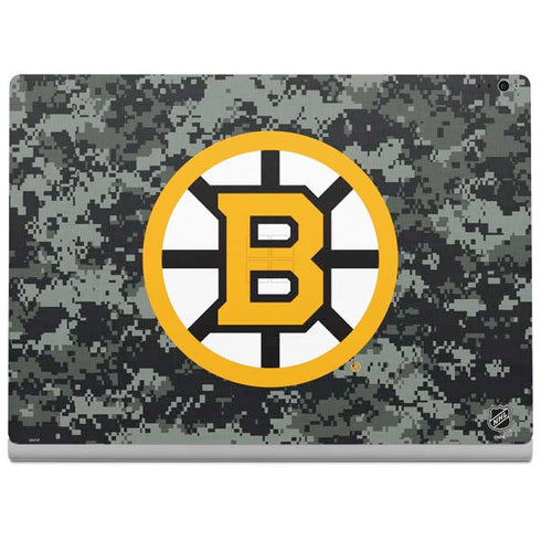 NHL Boston Bruins Camo Surface Book 2 15in Skin